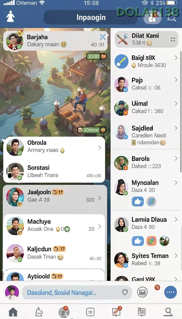 Cuplikan layar RR66 — aktivitas