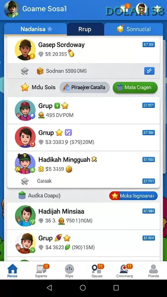 Cuplikan layar FW66 — aktivitas