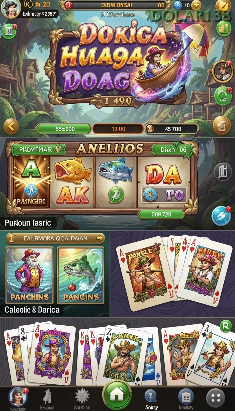 Cuplikan layar FW66 — menu navigasi